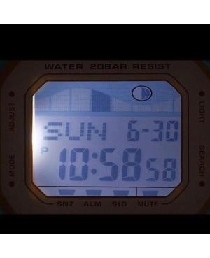 Women Sports Functional Diver Japan Quartz Digital Watch Chronograph CASIO GLX-S5600-2ER G-Shock Modrá Dial 40.5mm image 3