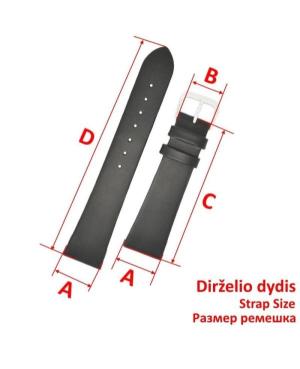 Watch Strap Jordan Kerr JK.SKN.00.18.Y 18 mm image 1