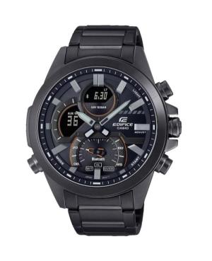 Vyriškas Su funkcijomis Sportinis Japoniškas Kvarcinis Digital Watch Chronograph CASIO ECB-30DC-1AEF Juodas Dial 7mm