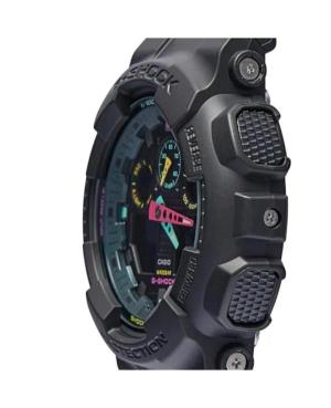 Men Sports Functional Diver Japan Quartz Analog Watch Alarm CASIO GA-100MF-1AER G-Shock Black Dial 51mm image 3