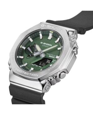 Mężczyźni sportowy Funkcjonalny Diver Japonia bateria słoneczna cyfrowe Zegarek Timer CASIO GBM-2100A-1A3ER G-Shock Zielony Wybi image 7