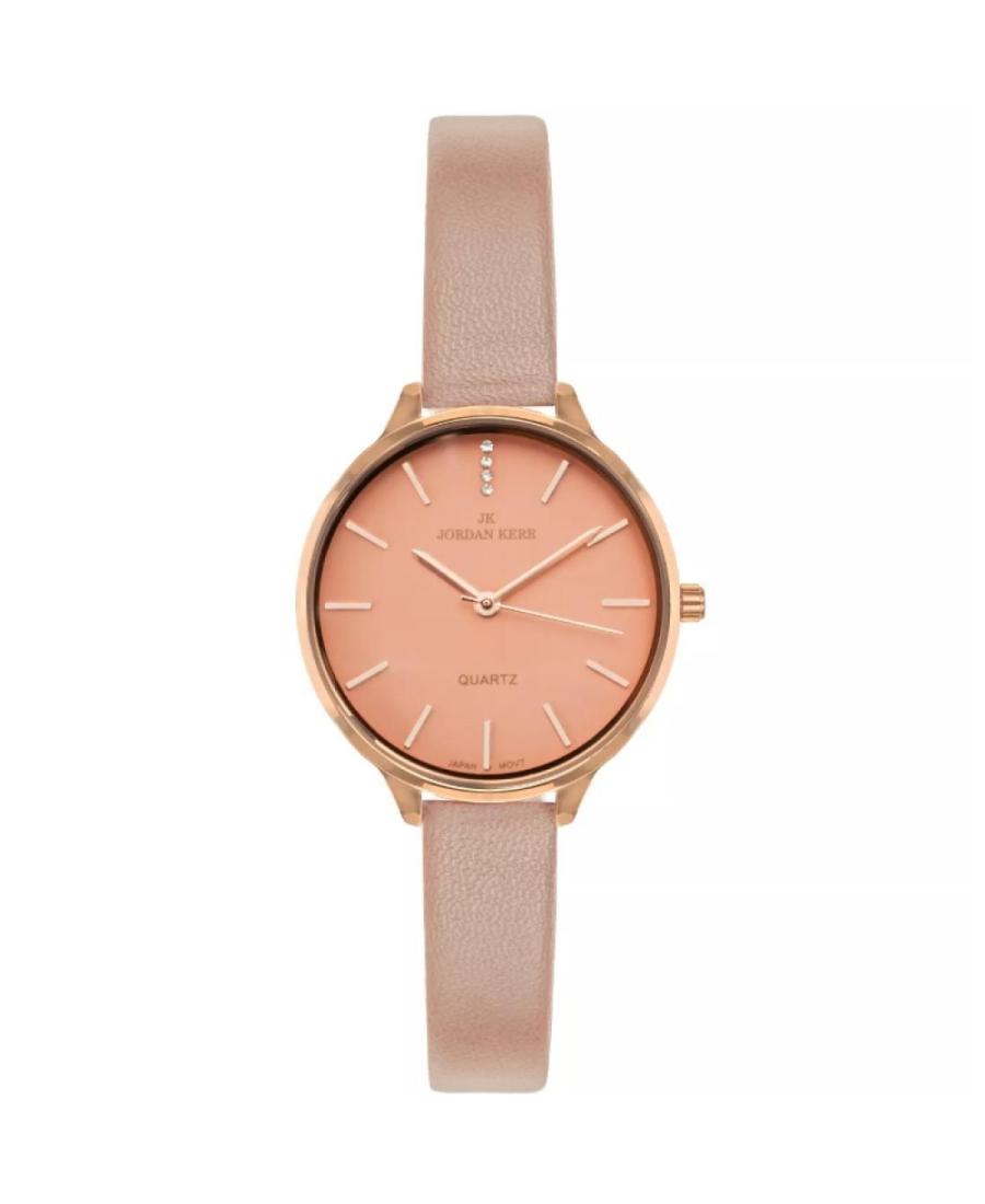Жіночий Класичний Наручний Годинник JORDAN KERR I2032/IPR/PINK