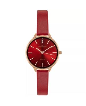 Kobiety klasyczny kwarcowy analogowe Zegarek JORDAN KERR I2032/IPR/RED Czerwony Wybierz 34mm