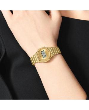 Women Functional Japan Quartz Digital Watch Alarm CASIO LA700WEG-9AEF Golden Dial 26mm image 3