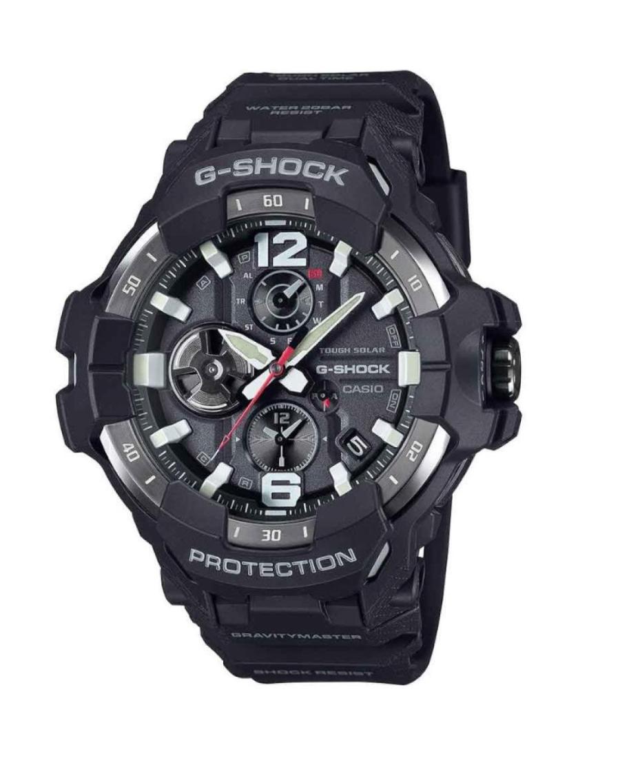 Vyriškas Sportinis Su funkcijomis Diver Japoniškas Elektroninis, Solar Rodyklinis Watch Timer CASIO GR-B300-1AER G-Shock Juodas 