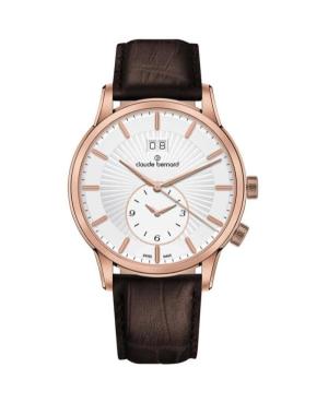 Чоловічий Класичний Швейцарський Наручний Годинник CLAUDE BERNARD 62007 37R AIR