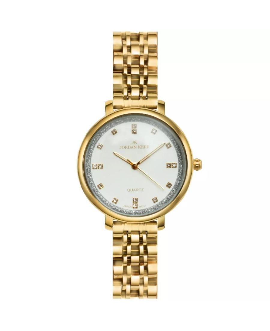 Женские Классические Fashion Наручные Часы JORDAN KERR I2041/IPG/WHITE