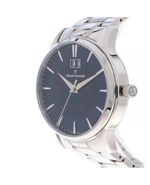Мужские Классические Швейцарские Наручные Часы CLAUDE BERNARD 63003 3M2 BUIN изображение 2