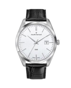 Мужские Классические Швейцарские Наручные Часы CLAUDE BERNARD 70201 3 AIN