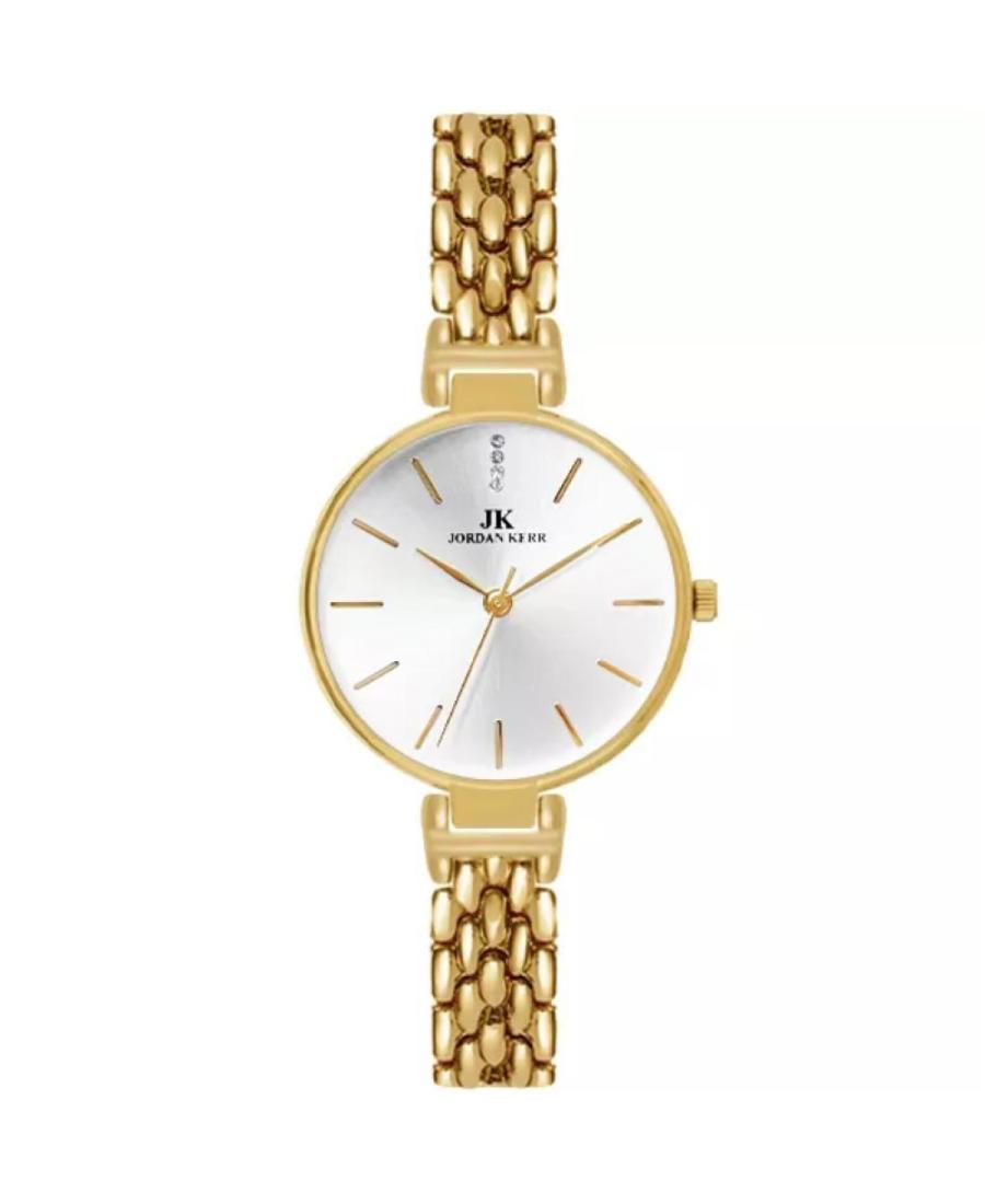 Moteriškas Modernus (fashion) Kvarcinis Rodyklinis Watch JORDAN KERR C4017/IPG/SILVER Sidabras Dial