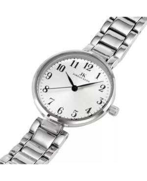 Moteriškas Klasikinis Kvarcinis Rodyklinis Watch JORDAN KERR C4016/IPS Sidabras Dial 27.5mm image 1