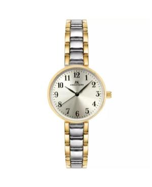 Women Classic Quartz Analog Watch JORDAN KERR C4016/TT Silver Dial 27.5mm