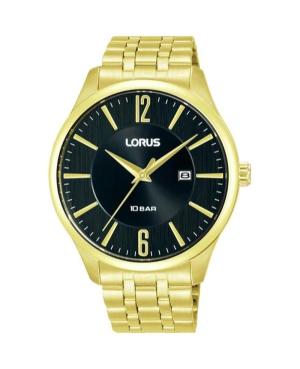 Mężczyźni klasyczny Japonia kwarcowy analogowe Zegarek LORUS RH920RX-9 Czarny Wybierz 41.8mm