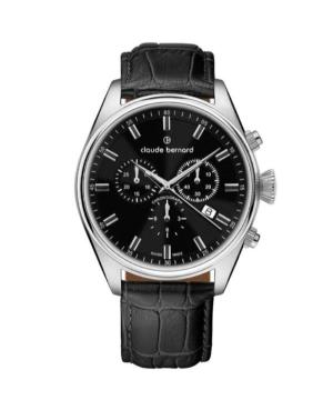 Чоловічий Класичний Швейцарський Наручний Годинник CLAUDE BERNARD 10254 3C NIN
