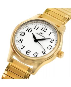 Moteriškas Klasikinis Kvarcinis Rodyklinis Watch JORDAN KERR C4002/IPG Balta Dial 29mm image 1