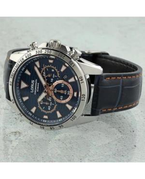 Men Sports Klassisch Japan Quartz Analog Watch Chronograph LORUS RT359KX-9 Blau Dial 45mm image 2