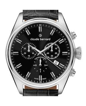 Чоловічий Класичний Швейцарський Наручний Годинник CLAUDE BERNARD 10254 3C NIN image 4