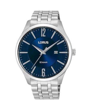 Men Klassisch Japan Quartz Analog Watch LORUS RH917RX-9 Blau Dial 41.8mm