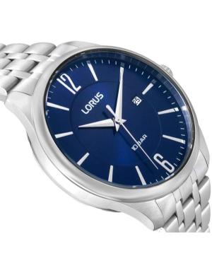 Men Klasické Japan Quartz Analog Watch LORUS RH917RX-9 Modrá Dial 41.8mm image 3