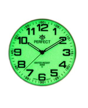 Men Classic Quartz Analog Watch PERFECT P012-02 Green Dial image 1