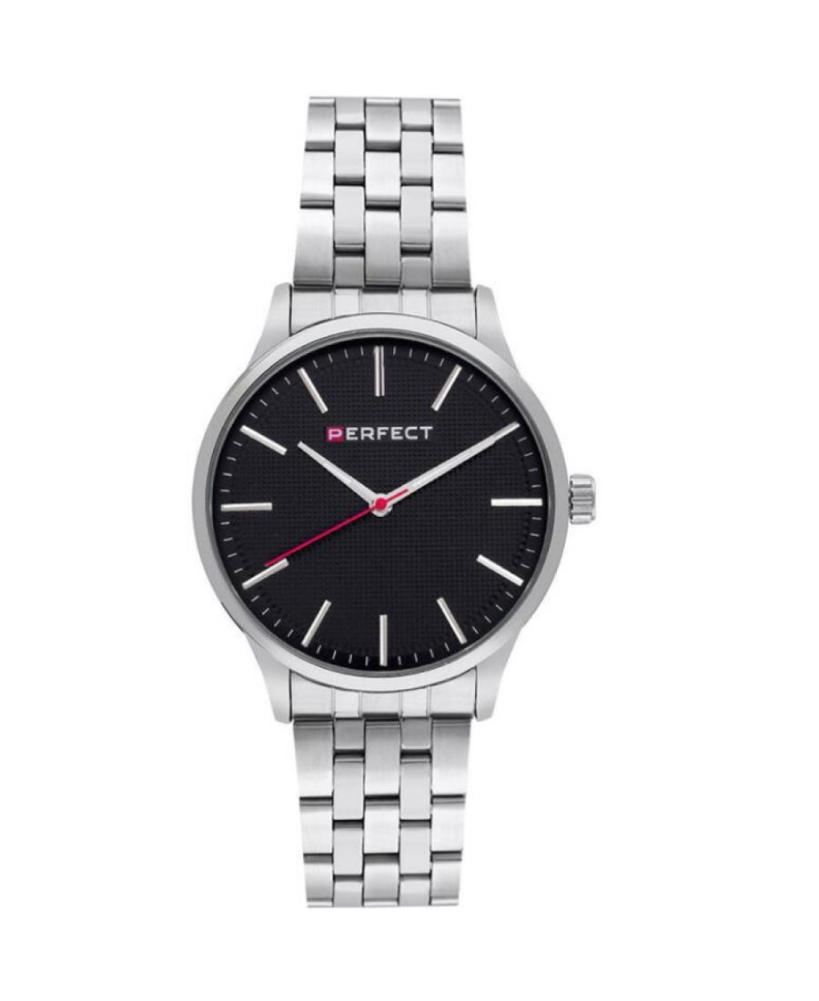 Men Klasické Quartz Analog Watch PERFECT M110 -02 Černá Dial 45mm
