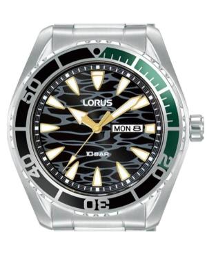 Vyriškas Sportinis Japoniškas Kvarcinis Rodyklinis Watch LORUS RH385AX-9 Silver color Dial 43mm image 1