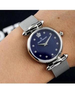 Women Classic Swiss Quartz Analog Watch CLAUDE BERNARD 20500 3 BUIFN2 Blue Dial 28mm image 2