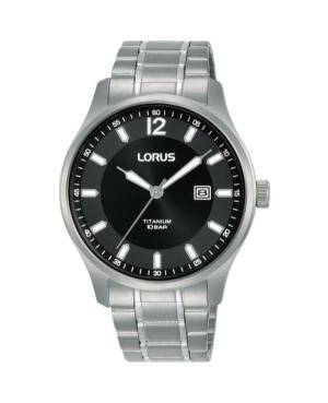 Men Classic Japan Quartz Analog Watch LORUS RH995QX-9 Silver color Dial 40mm