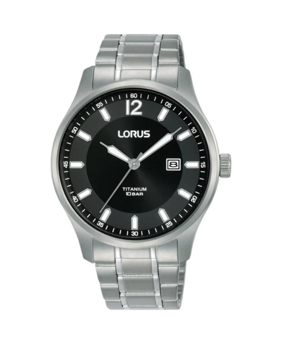 Mężczyźni klasyczny Japonia kwarcowy analogowe Zegarek LORUS RH995QX-9 Czarny Wybierz 40mm
