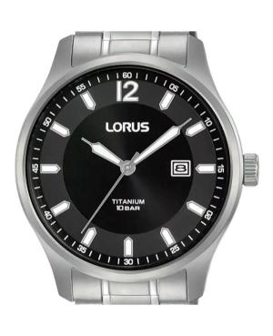Mężczyźni klasyczny Japonia kwarcowy analogowe Zegarek LORUS RH995QX-9 Czarny Wybierz 40mm image 2