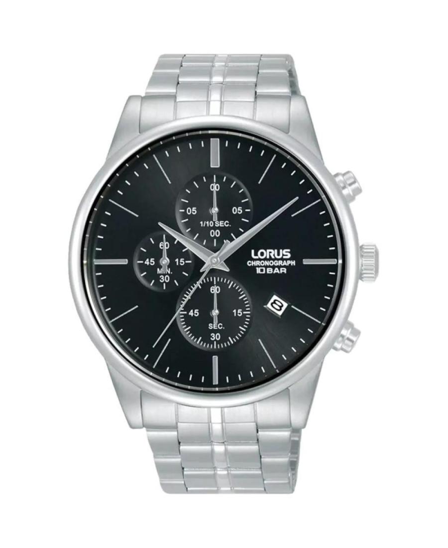 Mężczyźni klasyczny Japonia kwarcowy analogowe Zegarek Chronograf LORUS RM361JX-9 Czarny Wybierz 43mm
