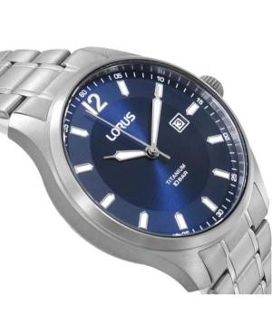 Men Klasické Japan Quartz Analog Watch LORUS RH997QX-9 Modrá Dial 40mm image 3