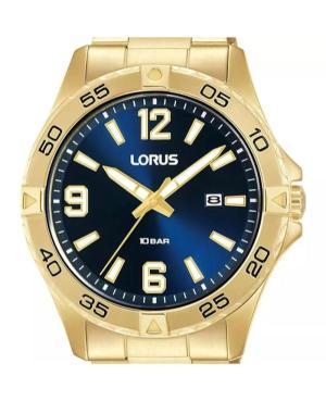 Men Klassisch Japan Quartz Analog Watch LORUS RH990QX-9 Blau Dial 42mm image 1