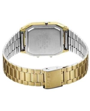 Men Functional Klassisch Japan Quartz Analog Watch Alarm CASIO AQ-230GA-5AMQYES Braun Dial 28mm image 4