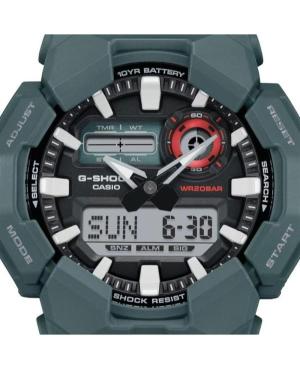 Men Sports Functional Diver Japan Quartz Digital Watch Timer CASIO GA-010-2AER G-Shock Silver color Dial 52mm image 3