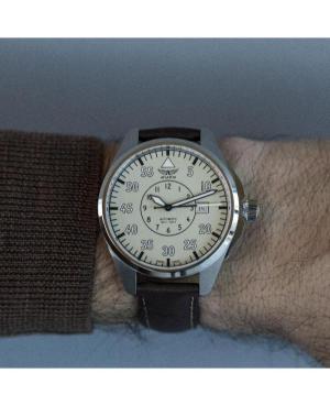 Мужские Классические Швейцарские Маханические Наручные Часы AVIATOR V.3.39.0.342.0 изображение 4