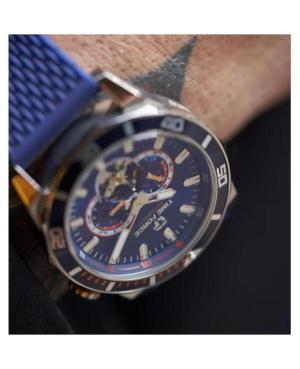 Mężczyźni sportowy Szwajcar automatyczny analogowe Zegarek Szkielet TIME FORCE TF5035M-03LTD Wielokolorowy Wybierz 44mm image 3