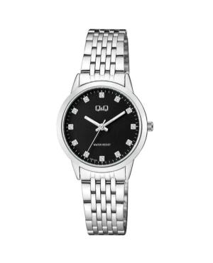 Moteriškas Klasikinis Japoniškas Kvarcinis Rodyklinis Watch Q&Q QZ81J202Y Juodas Dial