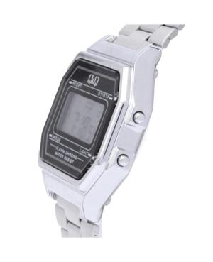 Men Klassisch Japan Quartz Digital Watch Alarm Q&Q G17A-001JY Schwarz Dial 34mm image 2