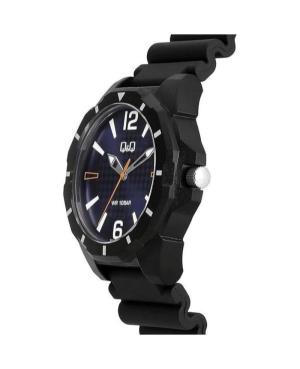 Men Sports Japan Quartz Analog Watch Q&Q V30A-002VY Modrá Dial 43mm image 3
