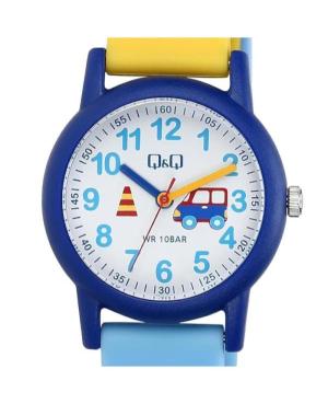 Vaikiški laikrodžiai VS49J010Y Sportinis Q&Q Kvarcinis Multicolor Dial image 4