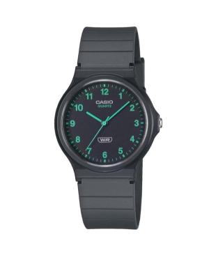 Mężczyźni sportowy Japonia kwarcowy analogowe Zegarek CASIO MQ-24B-8BEF Czarny Wybierz 35mm