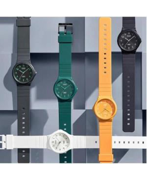 Vyriškas Sportinis Japoniškas Kvarcinis Rodyklinis Watch CASIO MQ-24B-9BEF Oranžinis Dial 35mm image 2