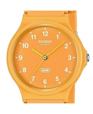 Vyriškas Sportinis Japoniškas Kvarcinis Rodyklinis Watch CASIO MQ-24B-9BEF Oranžinis Dial 35mm image 5