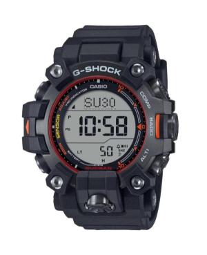 Men Sports Functional Diver Japan Eco-Drive Digital Watch Alarm CASIO GW-9500MEC-1ER G-Shock Silver color Dial 53mm