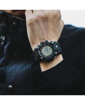 Мужские Спортивные Многофункциональные Дайверские Японские Eco-Drive Цифровой Часы Будильник CASIO GW-9500MEC-1ER G-Shock Серебр изображение 2