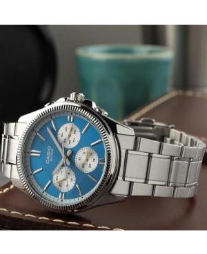 Mężczyźni klasyczny Japonia kwarcowy analogowe Zegarek CASIO MTP-1375PD-2A2VEF Niebieska Wybierz 43.8mm image 3