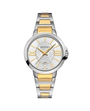 Women Classic Swiss Quartz Analog Watch BALMAIN B4571.39.12 Silver Dial 34mm
