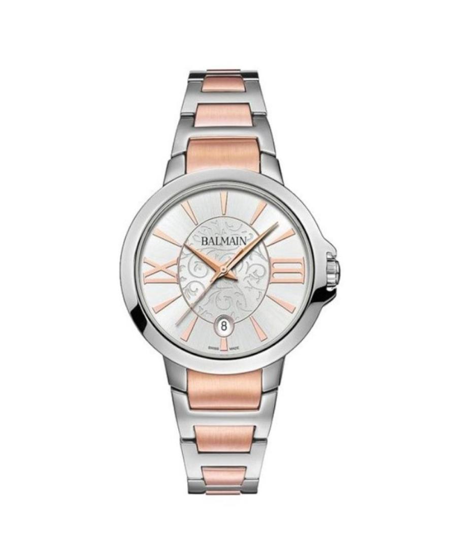 Kobiety klasyczny Szwajcar kwarcowy analogowe Zegarek BALMAIN B4571.38.12 Srebrna Wybierz 34mm