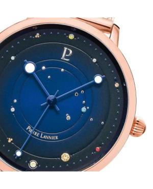 Kobiety Moda klasyczny kwarcowy analogowe Zegarek PIERRE LANNIER 019L968 Niebieska Wybierz 36mm image 4